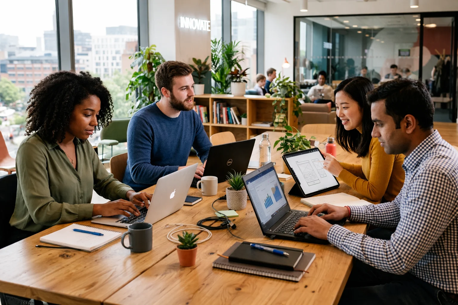 Étudiants en formation commerciale BTS NDRC en 1 an