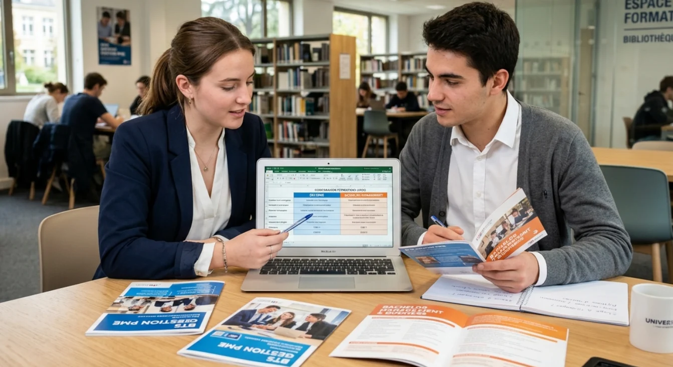 Comparatif BTS GPME ou Bachelor management